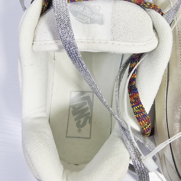 Vans Knu Stack White Platform Sneakers Women's Size 10 Men's Size 8.5 - Picture 9 of 11